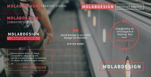 Modern Minimalist Lower Thirds and Quote Titles Pack