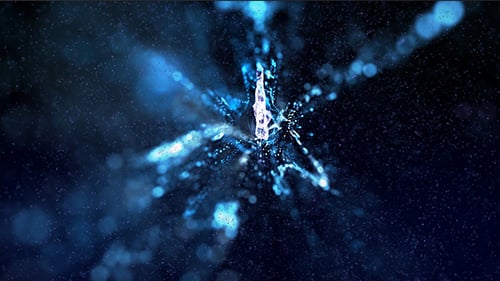 Spektakulärer Partikel Hintergrund