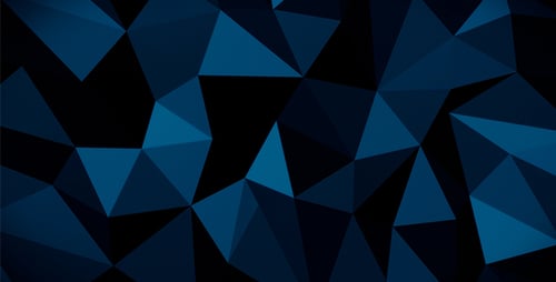 Dark Abstract Low Poly Background
