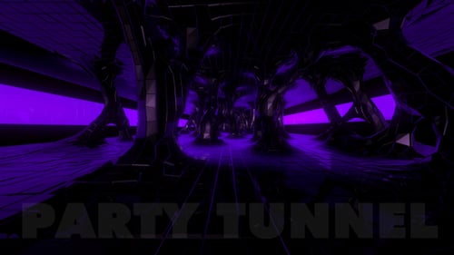 Pink VJ Tunnel - Infinite Loop