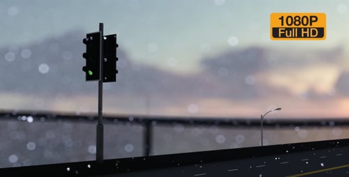 Snowy Traffic