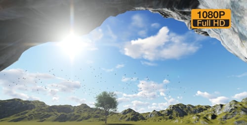 Exiting the cave