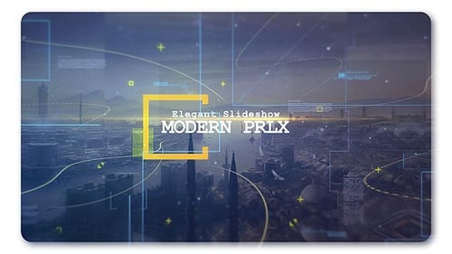 Moderne Parallax Filmmusik Diashow