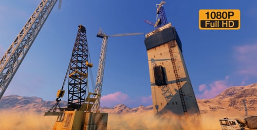 Hochbau und Fahrzeuge