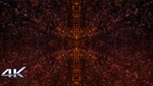 Dynamic Abstract Particle Burst Logo Reveal Background