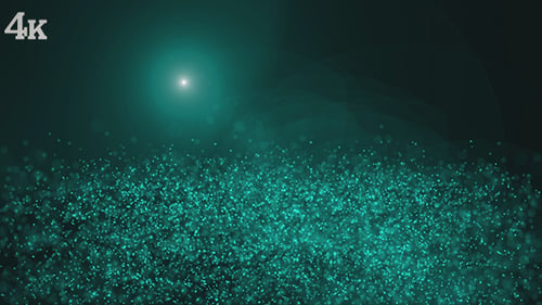 Hellblauer magischer Nebel im Sonnenlicht-Hintergrund