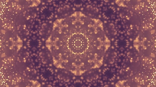 Golden Shimmering Particles Elegant Abstract Motion Background