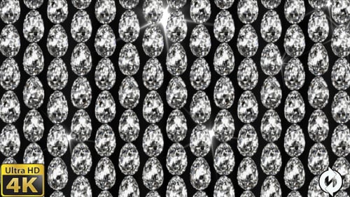 Shiny Dimond Eggs Hintergrundschleife — mit Lichtern