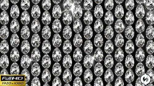 Shiny Dimond Eggs Hintergrundschleife — mit Lichtern