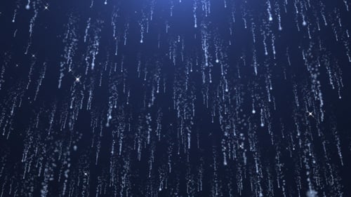 Blauer Regen-Hintergrund