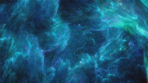 Fluid Abstract Space Nebula Cosmic Journey Background Animation