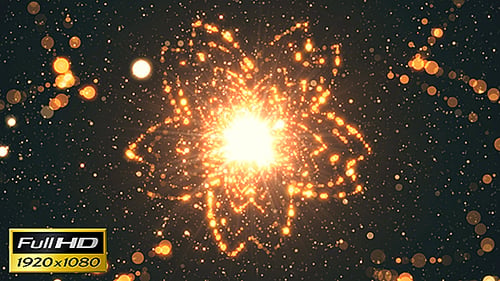 Fleur de particules