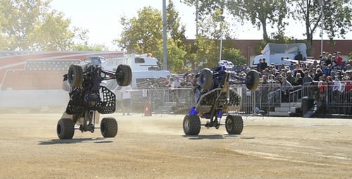Stunt Quad Cross Riders Ralenti