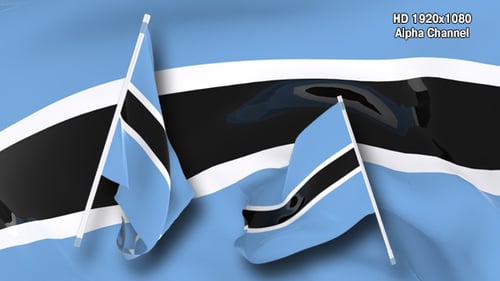Flag Transition - Botswana