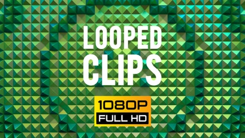 Animated Pyramids Background Looped 15