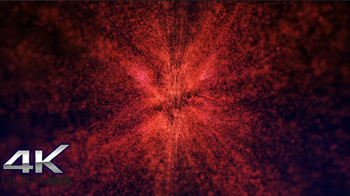 Epic Red Particles Background ( Ultra HD )