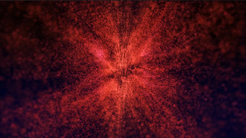 Epische rote Partikel Hintergrund