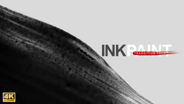 Dynamic Ink Paint Brush Stroke Transitions, Transitions Motion Graphics ...