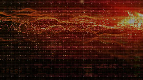 Digital Matrix Particles Grid 09