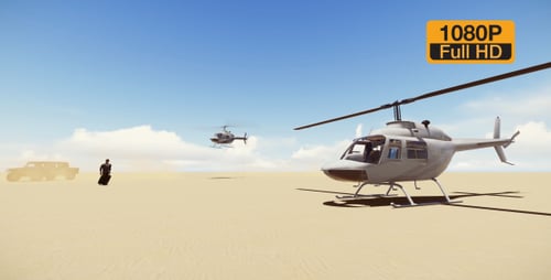 Abstiegs-Hubschrauber