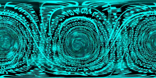 Loop VR 360 Colorfull Wormhole Tecno Tonnel