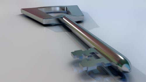 Door Key on the Floor