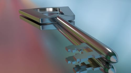 Door Key on the Floor