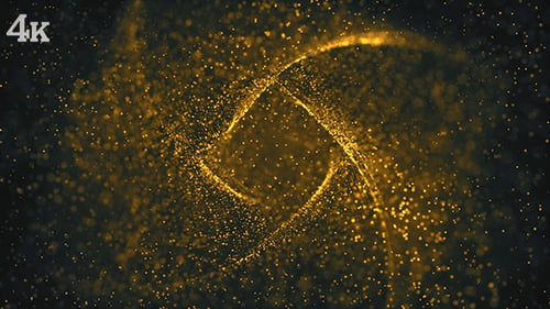 Glänzende Partikel Galaxy Hole Hintergrund