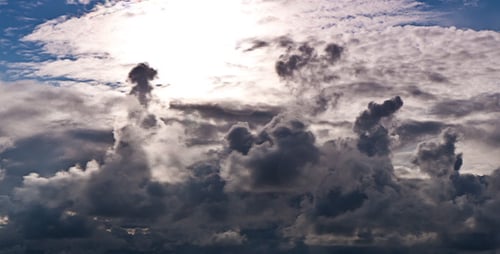Majestic Clouds Dancing Across the Sky