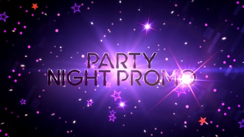Dynamic Nightlife Party Promo with Dazzling Lights