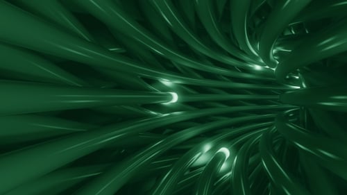 Green Cables and Trasmitting Flashing Data Signals