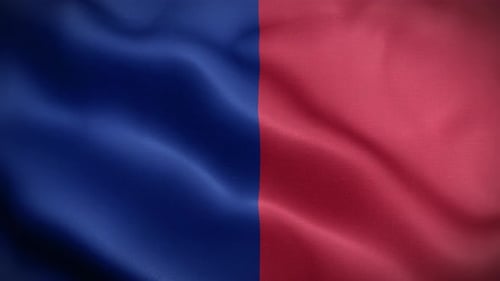 Abstract Two-Tone Waving Fabric Background Animation