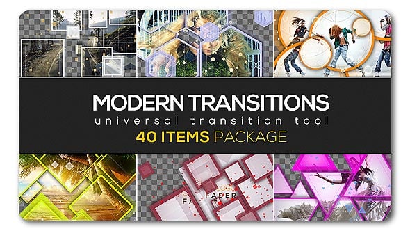 Modern Geometric Transitions Pack for Dynamic Edits, Elements ft ...
