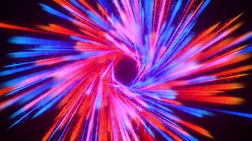 Northern Lights. Loop Animation