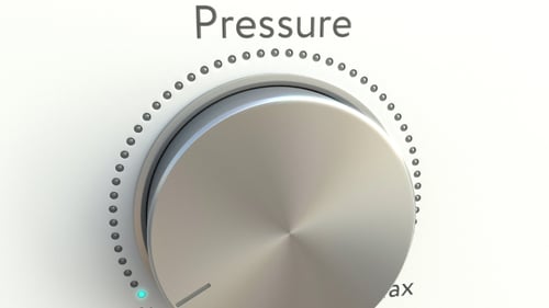 Rotating Knob with Pressure Inscription