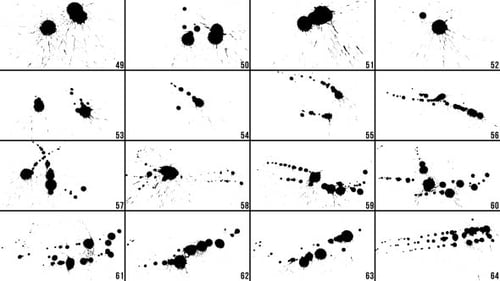 Organic Ink Splatter Transitions Pack