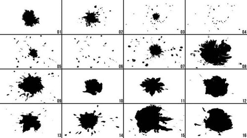 Organic Black Ink Reveals and Transitions Pack