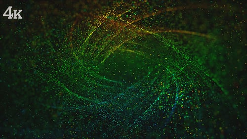 Mehrfarbiger Partikel-Hintergrund