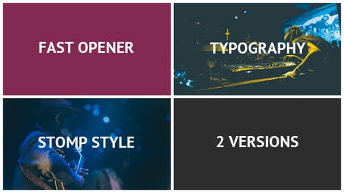 Dynamic Fast-Paced Kinetic Text Opener