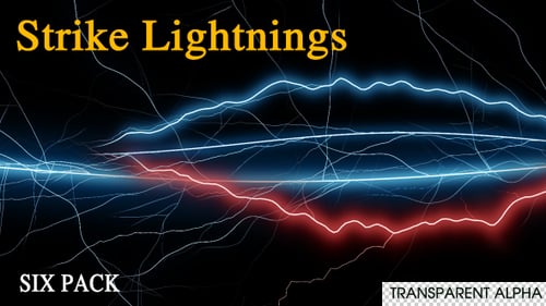 Strike Lightnings - Pack of 6
