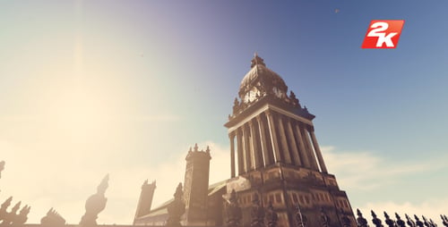 Torre del reloj histórica y Time-lapse Sky