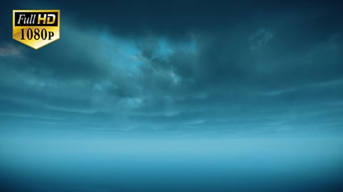 Animated Abstract Clouds and Sky Background Loop