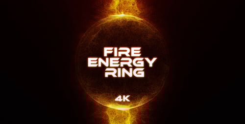 Abstract Glowing Energy Sphere Particle Animation