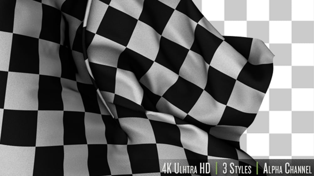 Checkered Flag Racing Transition 4K, Transitions Motion Graphics ft ...