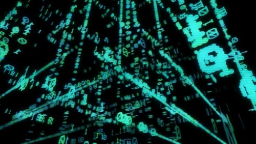 Flying in the Virtual Reality with Binary Code