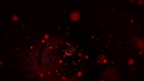 Pulsating Organic Microbe Fluid Background