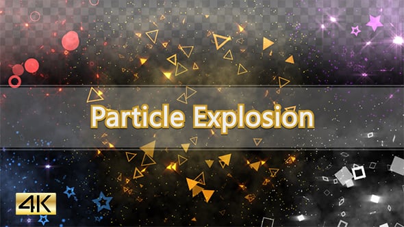 Dynamic Geometric Shape Burst Transitions, Overlays Motion Graphics ft ...