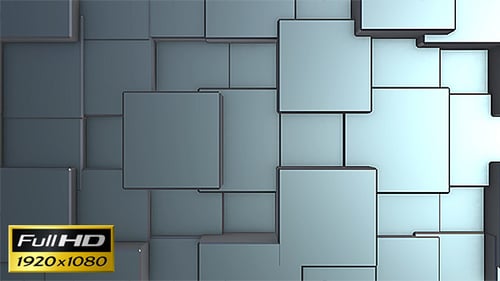 3D Cube-Block-Hintergrund