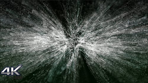 Fantastic White Particles Background