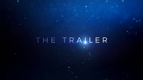 Epic Trailer Intro with Powerful Light Streaks and Particles